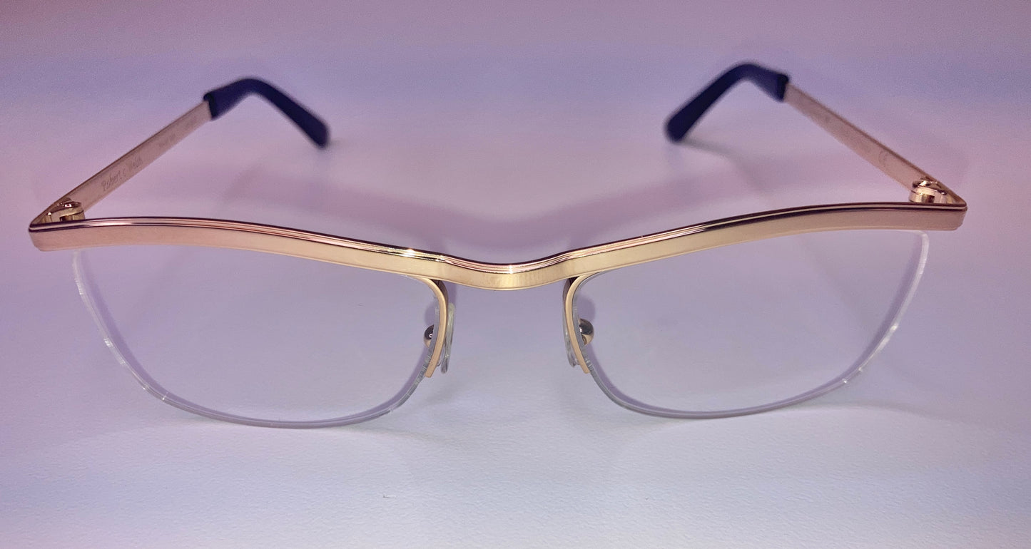 22k Gold Vintage Eyeglasses Originally Made In France 1950s