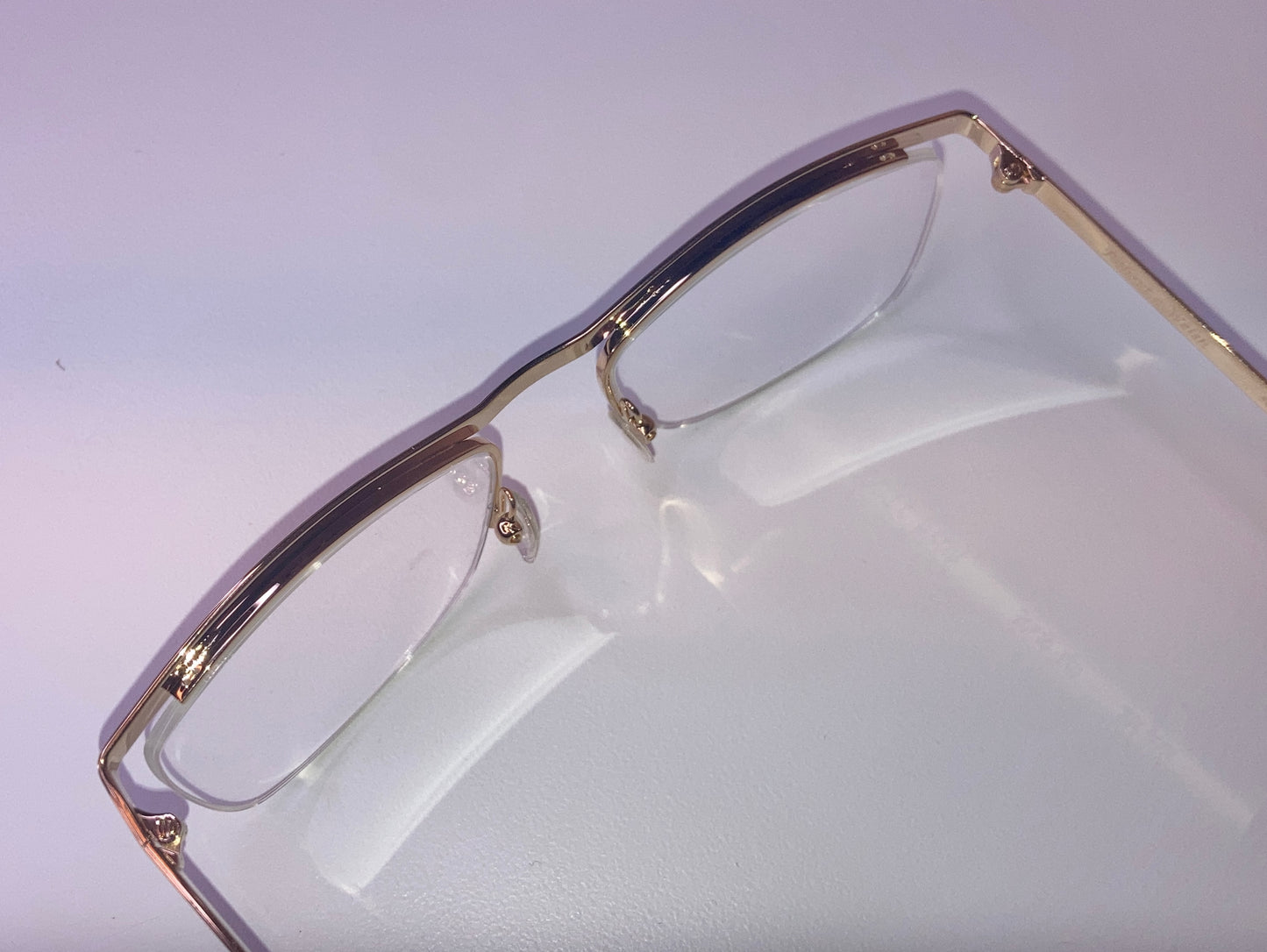 22k Gold Vintage Eyeglasses Originally Made In France 1950s