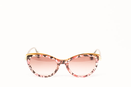 24K Gold Cat's Eye Sunglasses