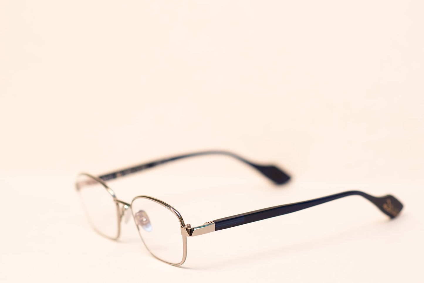 Ruthenium Blue Unisex Square Optic Eyewear