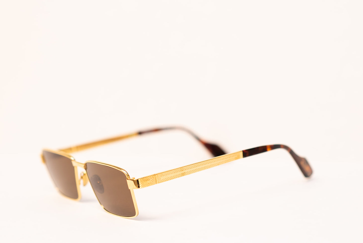 24k Gold Unisex Square Angled Sunglasses